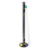 Hand Sanitiser Station - 1400ml - Aluminium - freestanding, foot‑operated