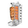 Gyros and kebab grill – gas – max. 80 kg – 16.25 kW – with 5 burners and motor at the top – with 2 shields and 2 hinged doors, image 5 of 11