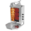 Grill do gyrosa i kebaba – elektryczny – maks. 40 kg – z 3 elementami grzewczymi – z 2 drzwiami skrzydłowymi