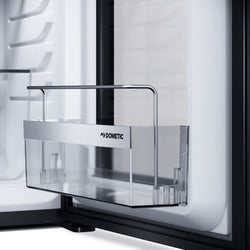 DOMETIC | Lodówka minibarowa – EVOLUTION A30G – 384 mm – 30 litrów – z 1 szklanymi drzwiami i zawiasami po prawej stronie
