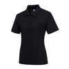 Koszulka polo damska – czarna – rozmiar: XL