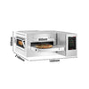 Piec przelotowy – elektryczny – 1650 x 2180 mm – szerokość taśmy: 800 mm – do 350 °C – dotykowy – do pizzy