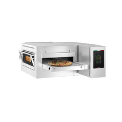 Gazowy piec przelotowy do pizzy - 1,67 x 2,15 m - w tym podstawa