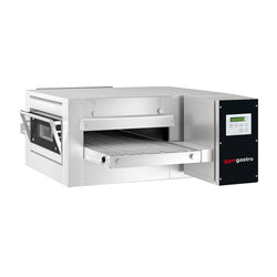 Elektryczny piec przelotowy do pizzy - 1,65 x 2,18 m - w tym podstawa