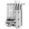 Robot do kebaba – gazowy – 910 x 1290 x 1468 mm – maks. 150 kg – z 10 palnikami w układzie V – z systemem krojenia