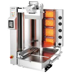 Gas Automatic Doner Kebab Grill - 4 Burner - up to 95kg - 10.64kW