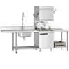 Pass Through Dishwasher - Digital Controls - 7.1kW - incl. Inlet Table left, Outlet Table right - with Detergent & Rinse Aid Dosing Pumps, Drain Pump