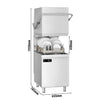 Pass Through Dishwasher - Mechanical Controls - 6.52kW - with Detergent & Rinse Aid Dosing Pumps