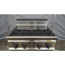 Kuchenka na podczerwień - 12,8 kW - 4 płyty grzewcze