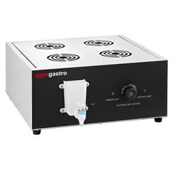 (2 szt.) - Parownik Dim Sum - 2,5kW - Manualny - w zestawie: 32 kosze bambusowe i 8 pokrywy
