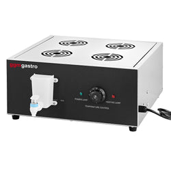 Piekarnik parowy - 2,5 kW - manualny - w zestawie 16 koszyków bambusowych i 4 pokrywki