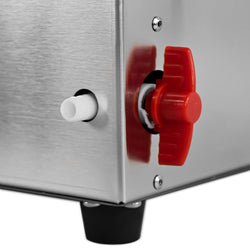 Piekarnik parowy - 2,5 kW - cyfrowy - w zestawie z nadstawką do gotowania na parze z 5 szufladami