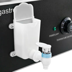 Piekarnik parowy - 2,5 kW - manualny - w zestawie 16 koszyków bambusowych i 4 pokrywki