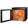 Suszarka do żywności – 800 W – z 10 półkami – czarna