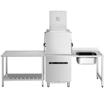 Stół podawczy - 1100 mm - lewe mocowanie - do DSHI1080WD - Prime Gastro