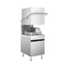 Commercial Pass Through Dishwasher - Touchscreen Controls - 9.66kW - with Detergent & Rinse Aid Dosing Pumps, Drain Pump
