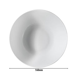 (24 sztuki) PERA biała - Miska na deser/sałatkę - Ø 16 cm