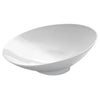(24 szt.) Miseczka deserowa/sałatkowa owalna - PERA - Porcelana - Ø 60mm - Biały