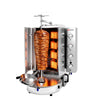 Grill do gyrosa i kebaba – gazowy – maks. 75 kg – 16 kW – z 8 palnikami – ze szkłem ROBAX®
