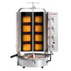 Grill do gyrosa i kebaba – gazowy – maks. 75 kg – 16 kW – z 8 palnikami – ze szkłem ROBAX®