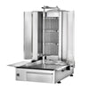 Gas Doner Kebab Grill (Shawarma/Gyros) - 3 Burner - up to 40kg - 9.75kW - Countertop - incl. 2 splash guards & 2 double doors