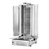 Gas Doner Kebab Grill (Shawarma/Gyros) - 5 Burner - up to 80kg - 16.25kW - incl. 2 splash guards & 2 double doors