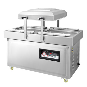 Podwójna komora do pakowania próżniowego - 20 m³/h - 900 W - Prime Gastro