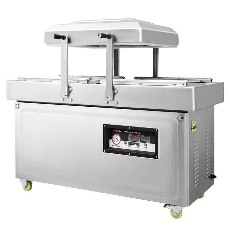 Podwójna komora do pakowania próżniowego – 3 x 20 m³/h – 3 x 750 W
