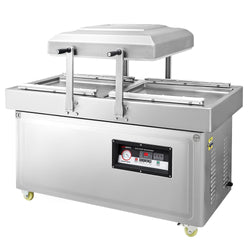 Podwójna komora do pakowania próżniowego – 3 x 20 m³/h – 3 x 750 W