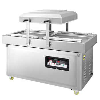 Podwójna komora do pakowania próżniowego - 20 m³/h - 1100 W - Prime Gastro