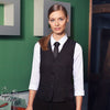 (6 szt.) KARLOWSKY | Kamizelka damska Basic – czarna – rozmiar: M