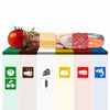 Chopping Board for Prep Table - 600x600mm - Thickness: 40mm - HACCP-Compliant - Plastic - Green