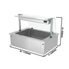 Drop-In Ice Well - 1000mm - 3x GN 1/1 - 130L