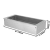 Built-in ice tray - 1.8m - 5x GN 1/1