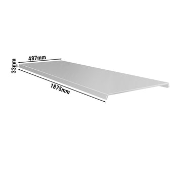 Pokrywa ze stali nierdzewnej – do dwóch wysp chłodniczych KIBL1955 - Prime Gastro