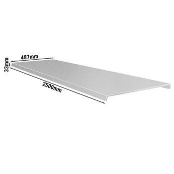 Pokrywa ze stali nierdzewnej – do dwóch wysp chłodniczych KIBL2580 - Prime Gastro