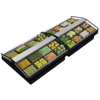 Pokrywa ze stali nierdzewnej – do dwóch wysp chłodniczych KIBL1955 - Prime Gastro