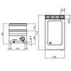 Bain-marie – electric – 1x GN 1/1 – 1.2 kW – LORENZO series