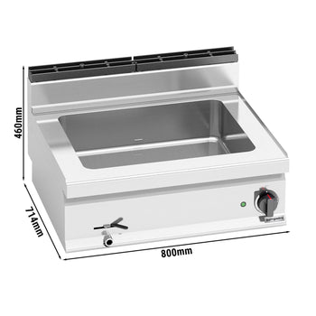 Bemar elektryczny - 2,4 kW - 2x GN 1/1 - Prime Gastro