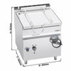 Electric Bratt Pan - 80L - 9.6kW - with Water Fill Tap