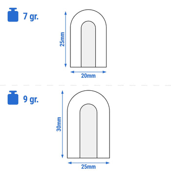 Kostkarka do lodu - Wydrążony cylinder - 12 kg/24 godz - Czerwony - Prime Gastro