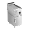 Griddle plate – electric – ribbed – 4.05 kW – with base with 1 door – MARIO series, image 1 of 12