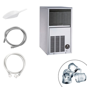 Kostkarka do lodu - cylinder - 20 kg/24 godz. - Prime Gastro