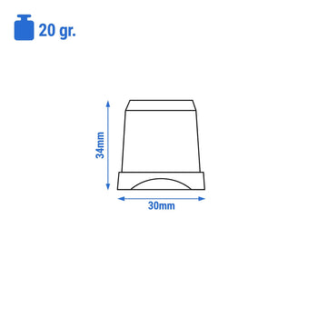 Kostkarka do lodu - cylinder - 75 kg/24 godz. - Prime Gastro