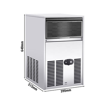 Kostkarka do lodu - cylinder - 25 kg/24 godz. - Prime Gastro