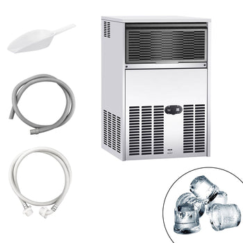 Kostkarka do lodu - cylinder - 40 kg/24 godz. - Prime Gastro