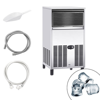 Kostkarka do lodu - cylinder - 75 kg/24 godz. - Prime Gastro