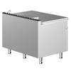 Patelnia przechylna do smażenia – elektryczna – 120 L – 19 kW – z przechyłem ręcznym i przyłączem wody
