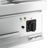 Płyta grillowa elektryczna - 4,5 kW - Ryflowana