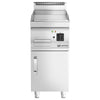 Commercial Electric Griddle - 4.5kW - Smooth Plate - Cooking area: 395x500mm - with Cabinet Base - 1 Door